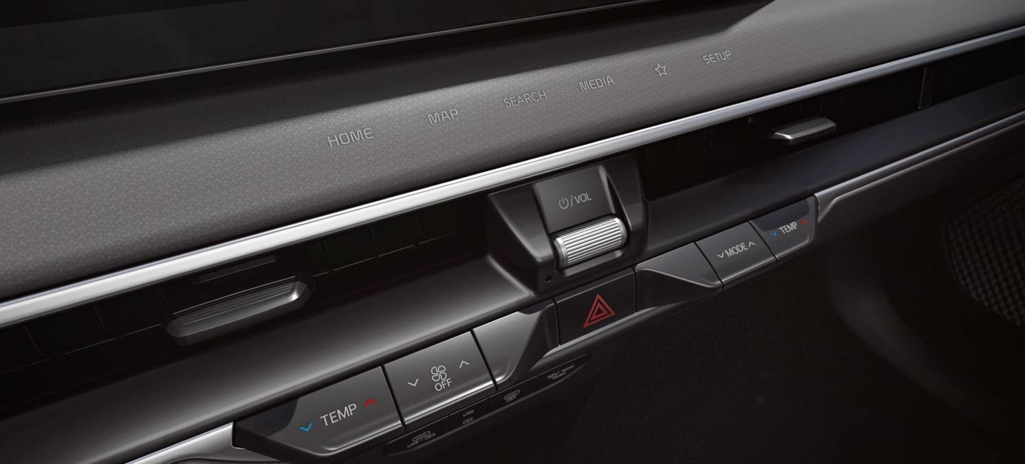 Hidden Touch Buttons