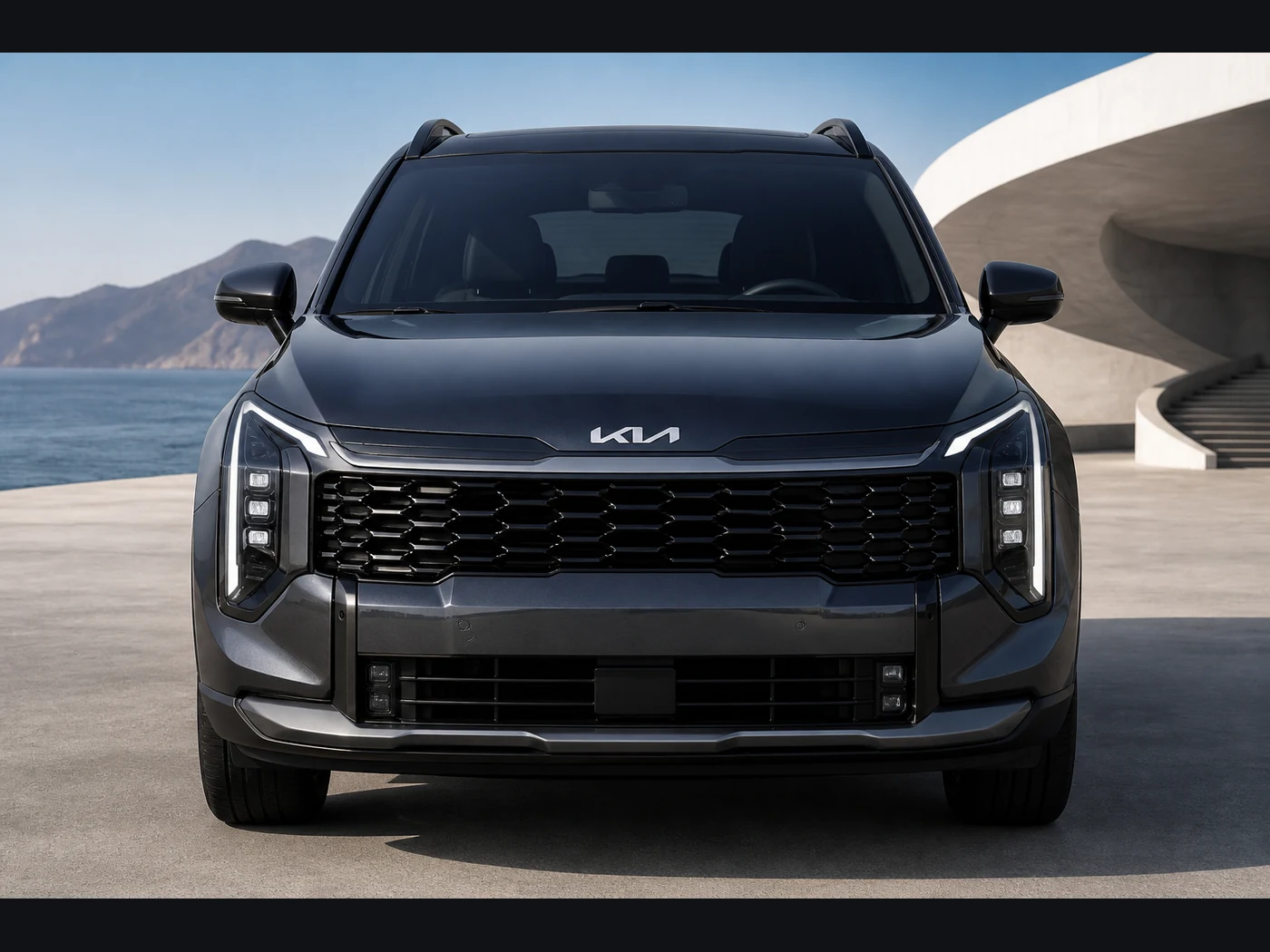 Sportage L star chain grille