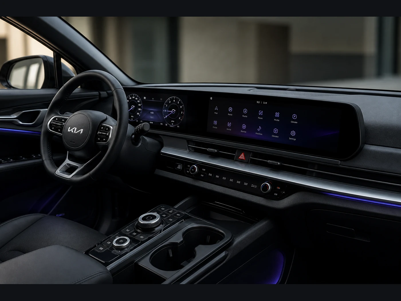 Sportage L dual display