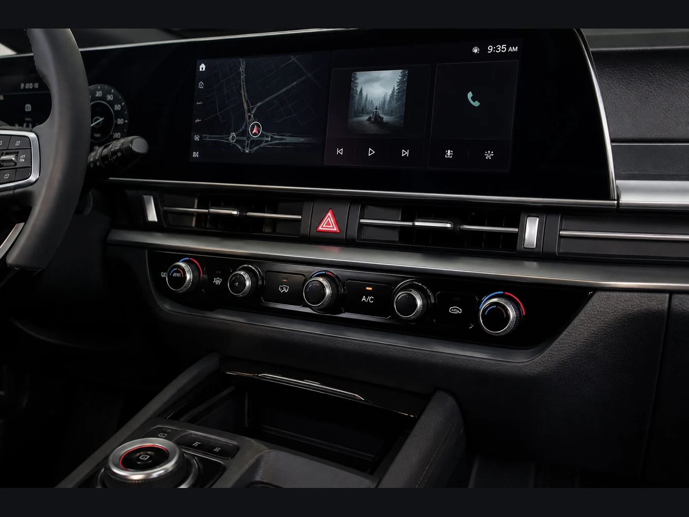 Infotainment / climate controller
